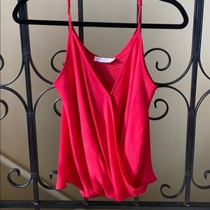 Bright pink tank
